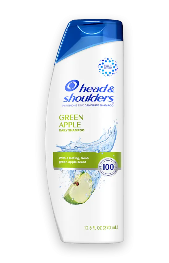 head & shoulders Green Apple Anti-Dandruff Shampoo for Daily Use Paraben Free