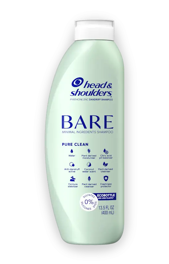 head & shoulders Head & Shoulders Bare Clean Sulfate-free Dandruff Shampoo
