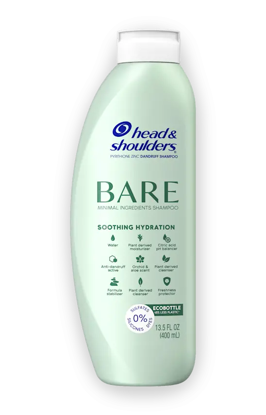 head & shoulders Head & Shoulders Bare Soothing Hydration Silicone-free Dandruff Shampoo