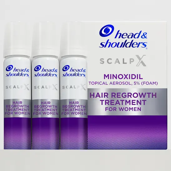 Head & Shoulders Scalp X Womens Minoxidil Treatment