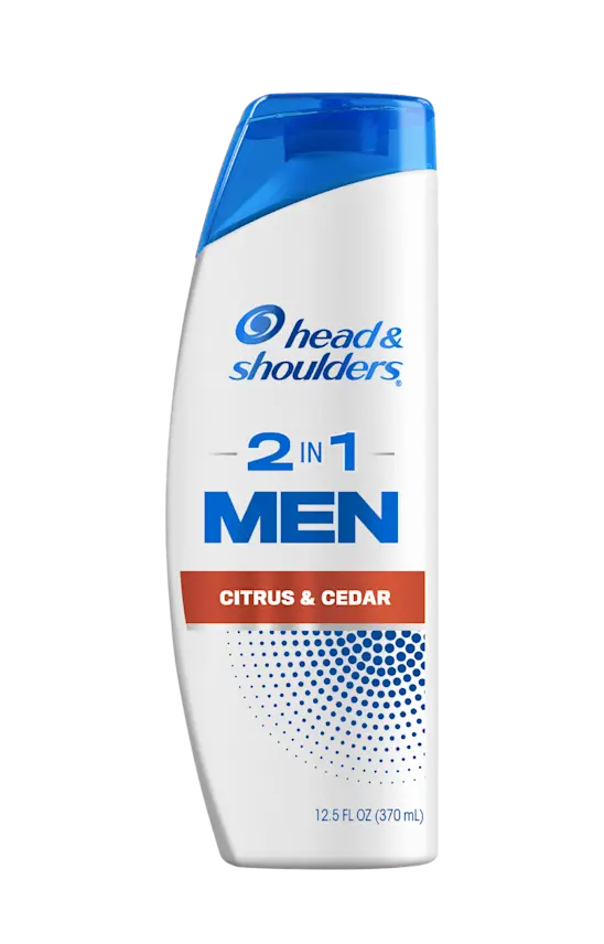 head & shoulders Mens 2 in 1 Dandruff Shampoo and Conditioner Citrus & Cedar