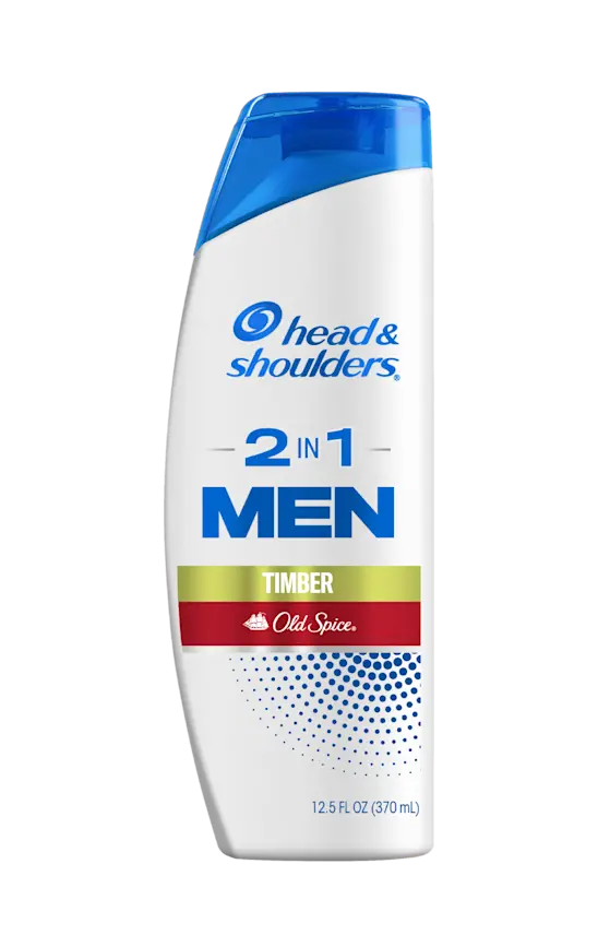 head & shoulders Mens 2 in 1 Dandruff Shampoo and Conditioner Old Spice Timber