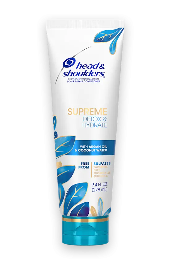 head & shoulders Supreme Detox & Hydrate Hair & Scalp Conditioner