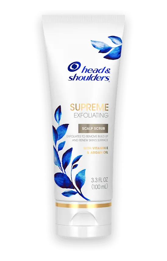 head & shoulders Supreme Scalp Exfoliating Treatment Scrub