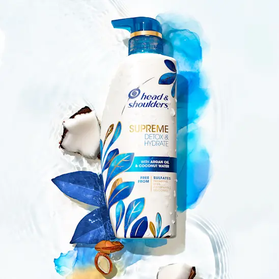 Head & Shoulders Supreme Sulfate Free Detox & Hydrate Shampoo
