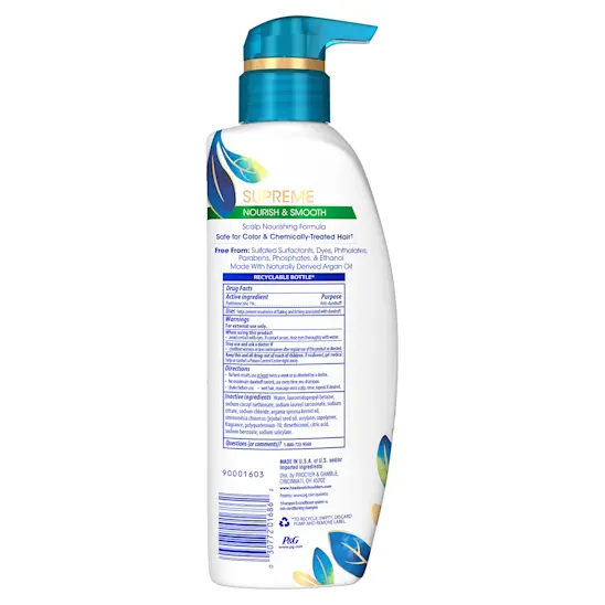 Head & Shoulders Supreme Sulfate Free Nourish & Smooth Shampoo