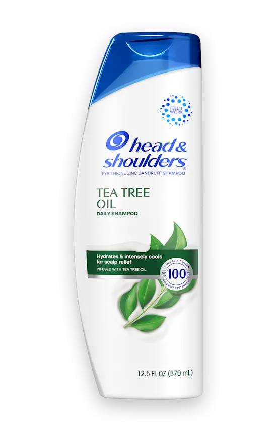 head & shoulders Tea Tree Oil Anti-Dandruff Shampoo for Daily Use Paraben Free