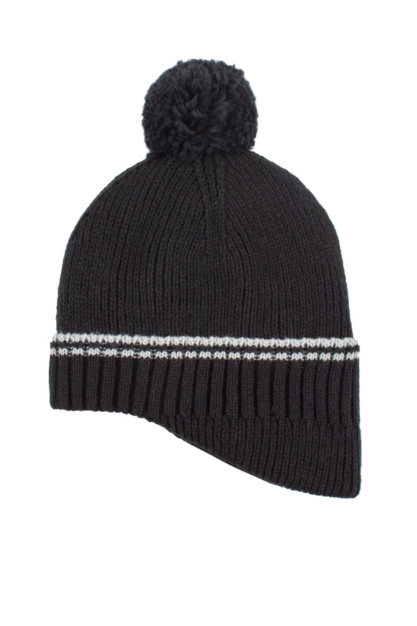 Heat Holders Boys Patrol Turnover Contoured Hat Black