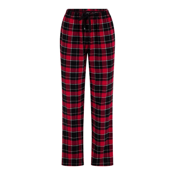 Heat Holders Florence Flannel Pajama Pants Red/Black