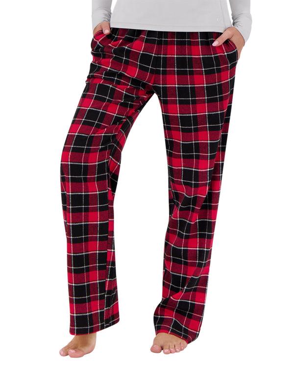 heat holders Florence Flannel Pajama Pants Red/Black