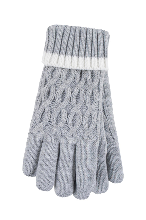 heat holders Kids' Ice Palace Gloves Cloud Grey