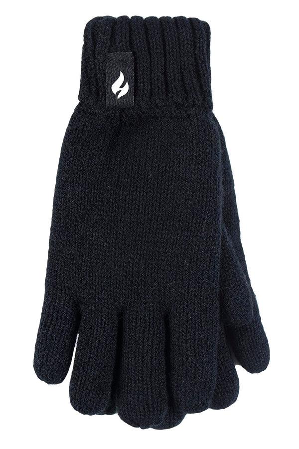 Heat Holders Kids' Storm Rider Gloves Black