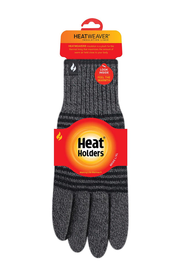 heat holders Men's Bergen Gloves Charcoal