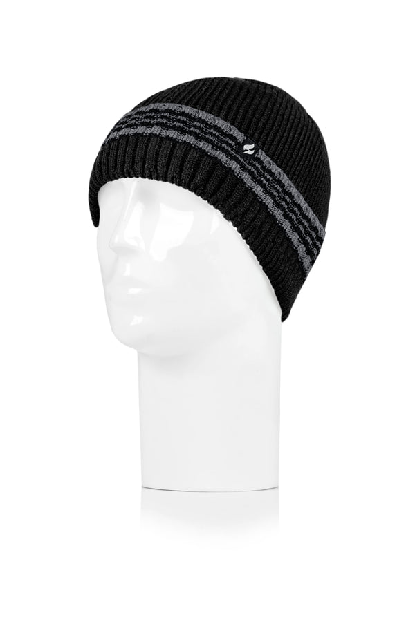 heat holders Men's Bjorn Roll Up Hat Black