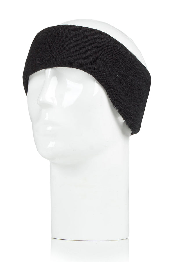 Heat Holders Men's Evan Contoured Headband Black