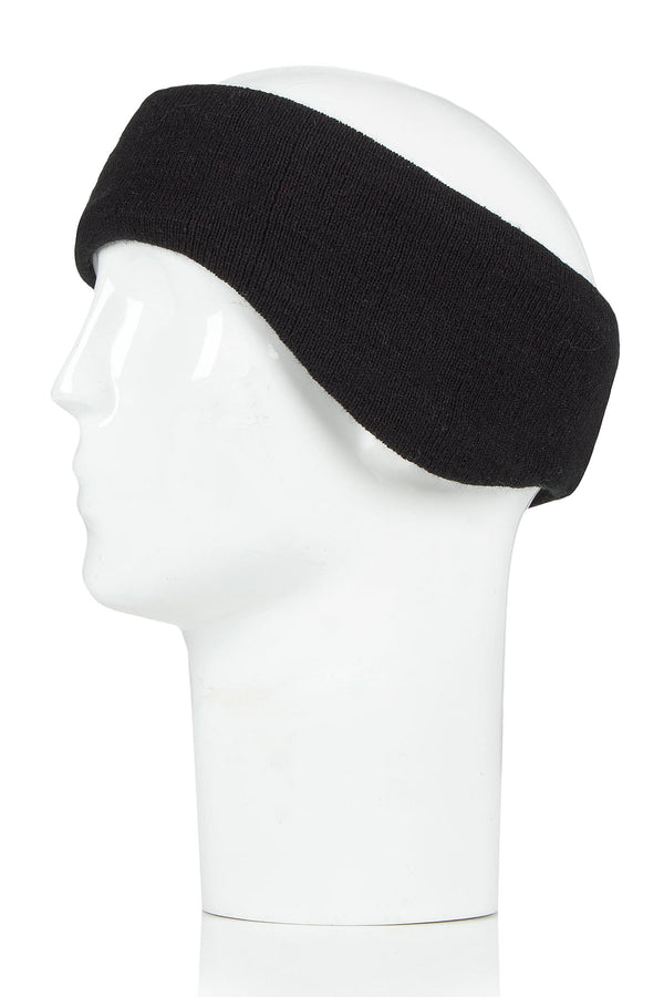 Heat Holders Men's Evan Contoured Headband Black