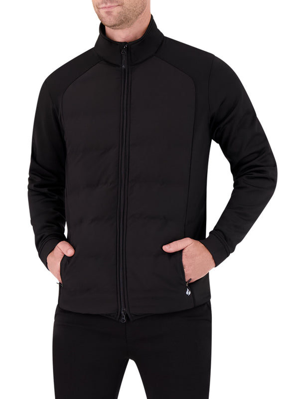 heat holders Men's Harlan Hybrid Jacket Black