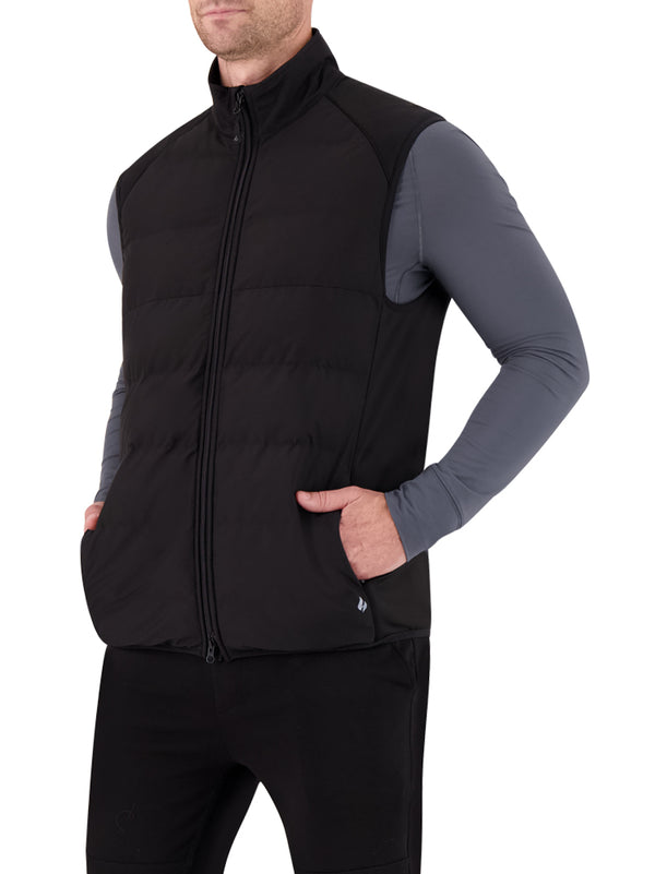Heat Holders Men's Heath Hybrid Vest Black