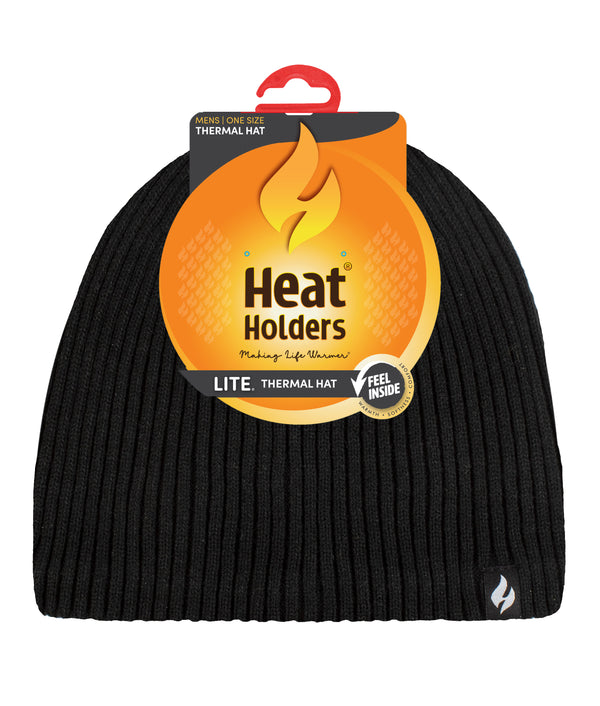 heat holders Men's LITE Dean Rib Knit Hat One Size