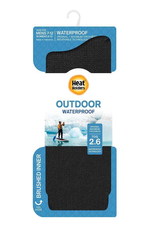 heat holders Men's Max Waterproof Crew Sock Black heat holders Men's Max Waterproof Crew Sock Black