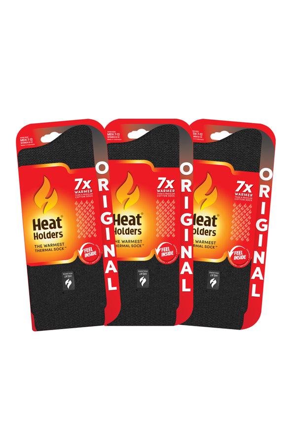 heat holders Men's Original socks 3-Pack in Black