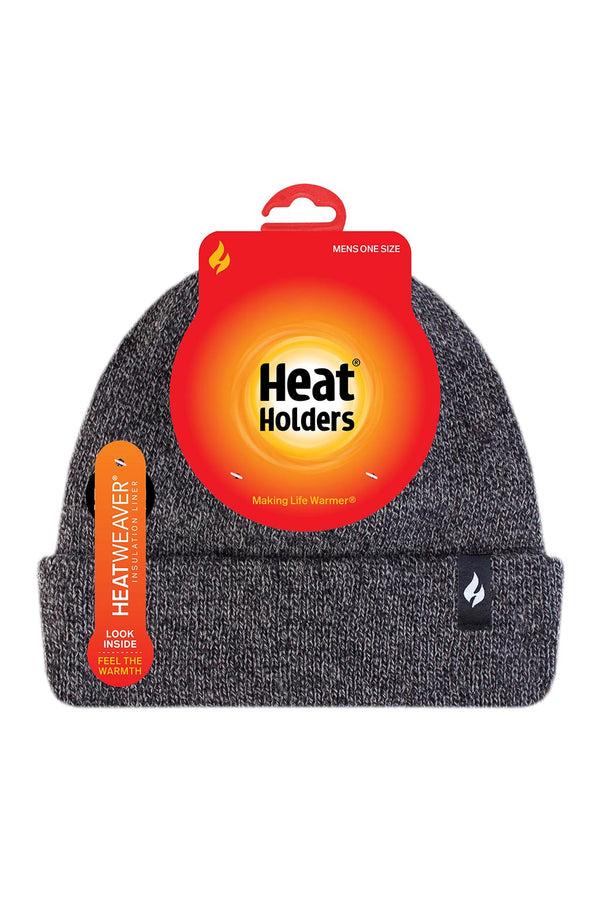 heat holders Men's Roll Up Hat Charcoal