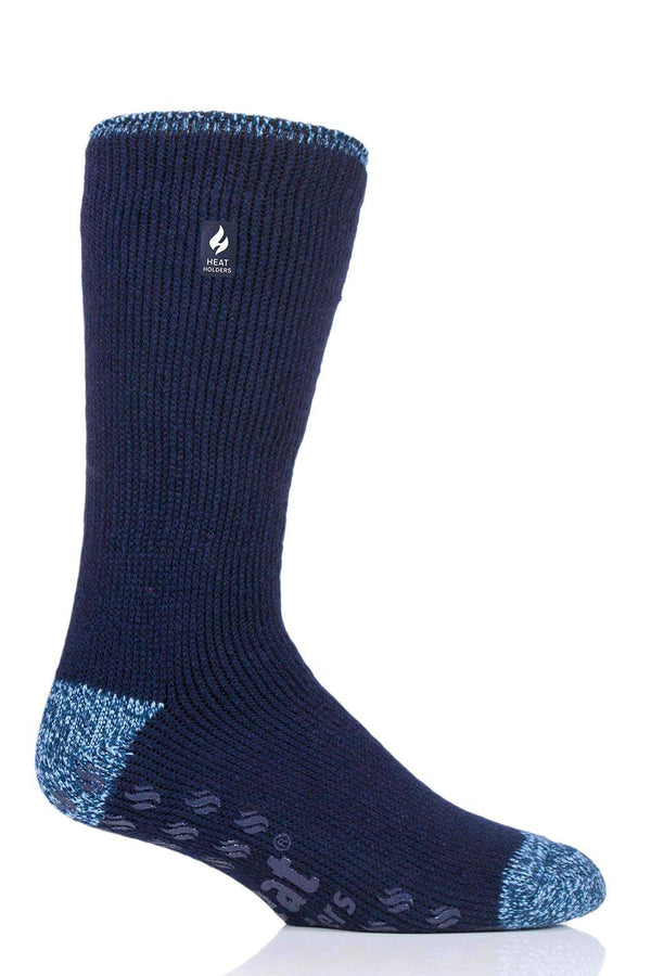 Heat Holders Men's Siskin Slipper Socks Navy
