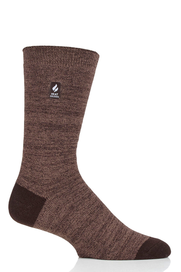 Heat Holders Men's ULTRA LITE™ Twist Socks Brown