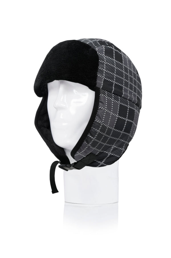 Heat Holders Tim Aviator Hat Black