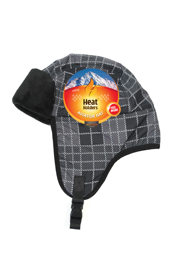 heat holders Tim Aviator Hat Black