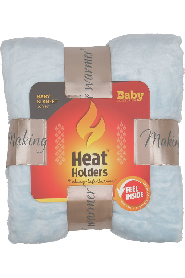 heat holders Unisex Cuddle Baby Blanket Light Blue