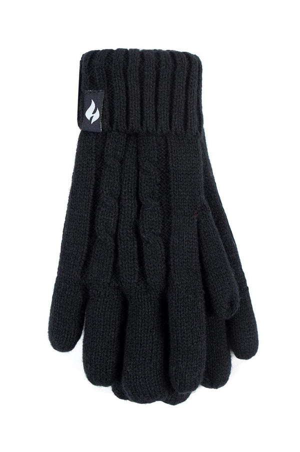 Heat Holders Women's Amelia Gloves Black