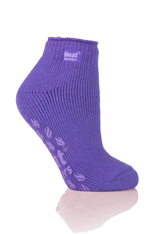 Heat Holders Women's Ankle Slipper Socks Lavender