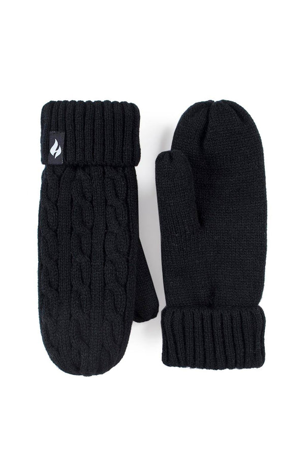 Heat Holders Women's Jackie Mittens Black
