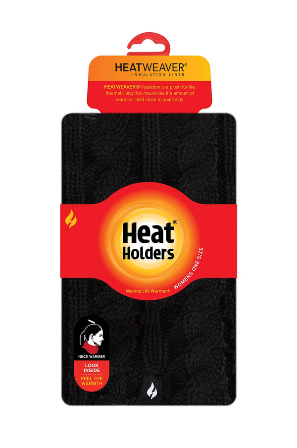 Heat Holders Women's Neck Warmers Black