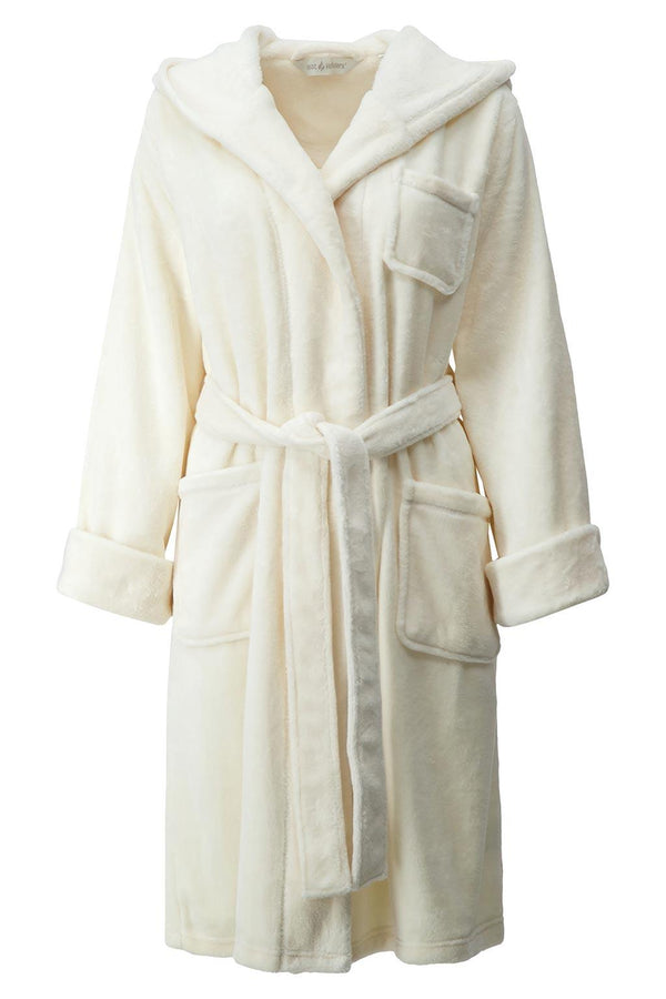 heat holders Women's Spa Robe Ivory