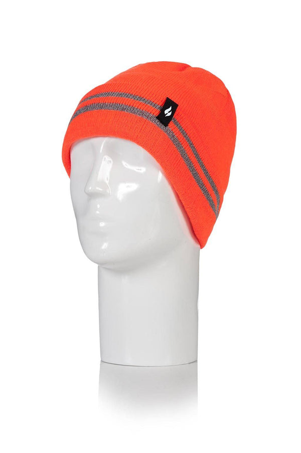 Heat Holders Heat Holders Worxx® Men's Roll Up Hats Bright Orange