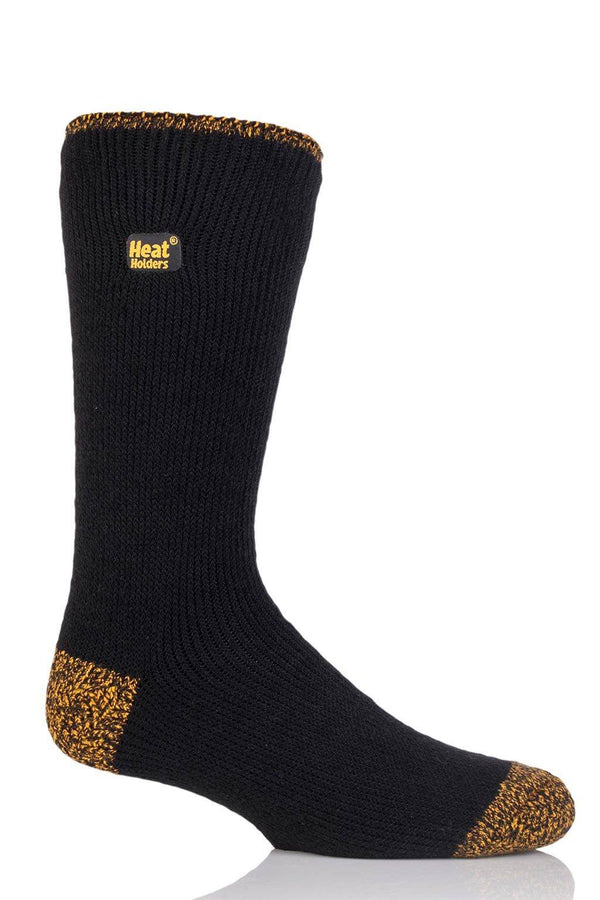 Heat Holders Heat Holders Worxx® Men's Socks Black/Yellow