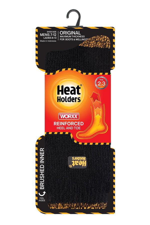 heat holders Heat Holders Worxx® Men's Socks Black/Yellow