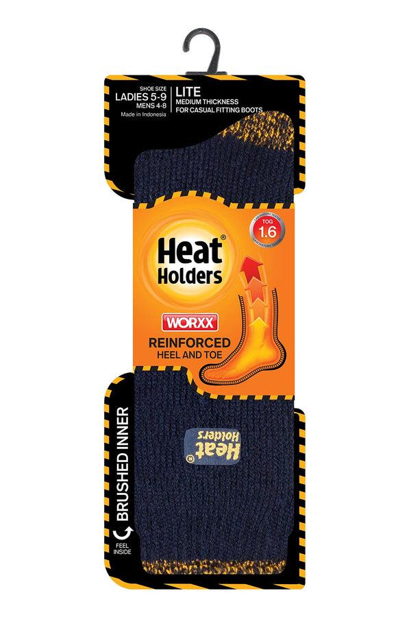 heat holders Heat Holders Worxx® Women's LITE™ Socks Navy/Yellow