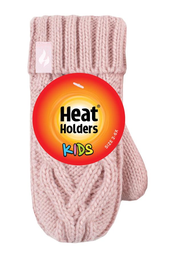 heat holders KIds' Majestic Explorer Mittens Buttercream