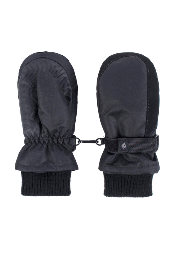 Heat Holders Kids' Snowday Performance Mittens Black