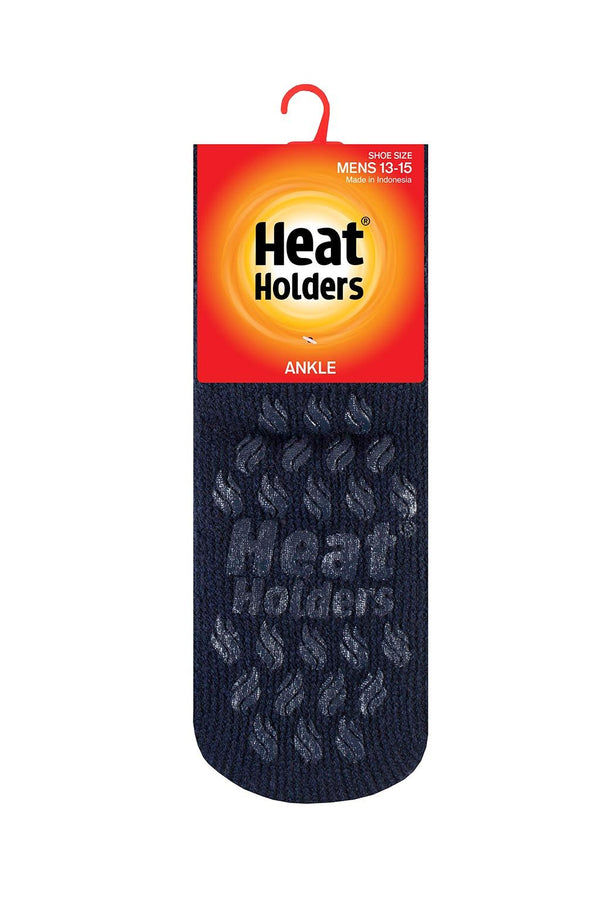 heat holders Men's Big/Tall Ankle Slipper Socks Black heat holders Men's Big/Tall Ankle Slipper Socks Black