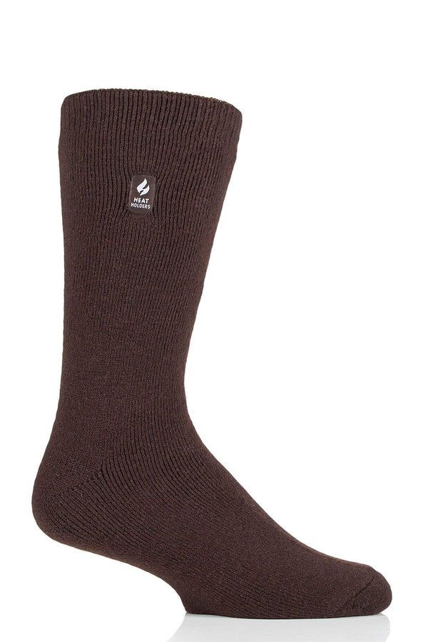 Heat Holders Men's Big/Tall Dunlin LITE™ Crew Socks Brown