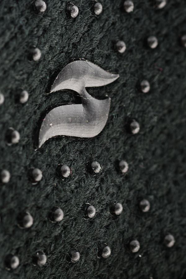 Heat Holders Men's Chase Flat Knit Silicone Grip Solid Glove Black