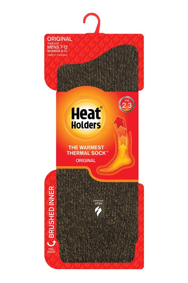 heat holders Men's Dunnock ORIGINAL™ Twist Socks Forest Green