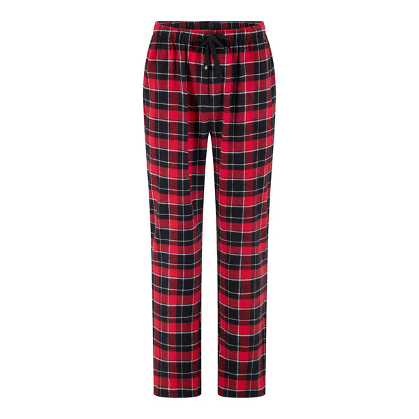 Heat Holders Men's Fleetwood Flannel Pajama Pants Red/Black