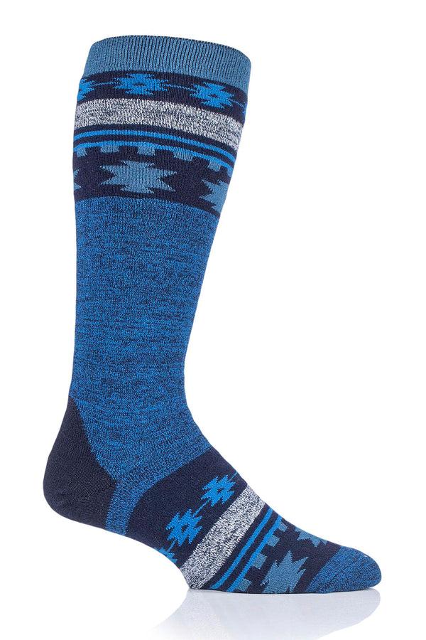 Heat Holders Men's Franz Freerider ULTRA LITE™ Snowsports Long Socks Navy