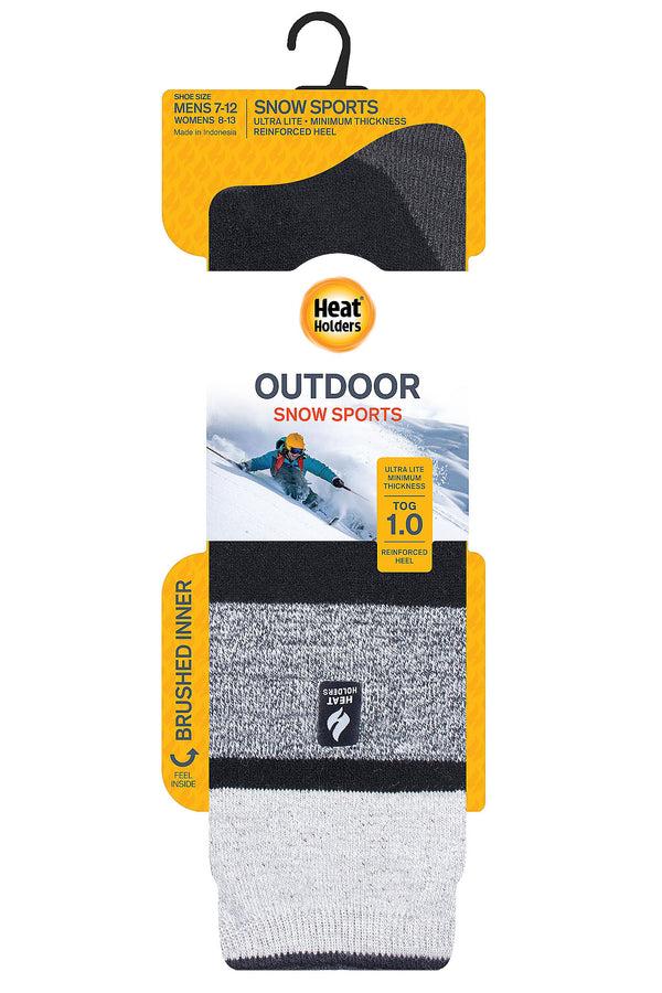 Heat Holders Men's Franz Steeze ULTRA LITE™ Snowsports Long Socks Navy