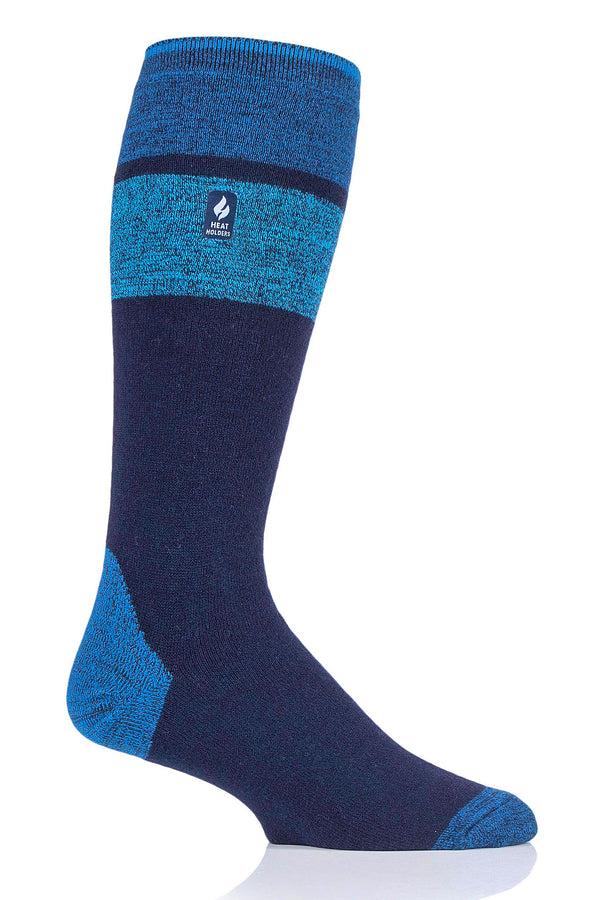 Heat Holders Men's Franz Steeze ULTRA LITE™ Snowsports Long Socks Navy